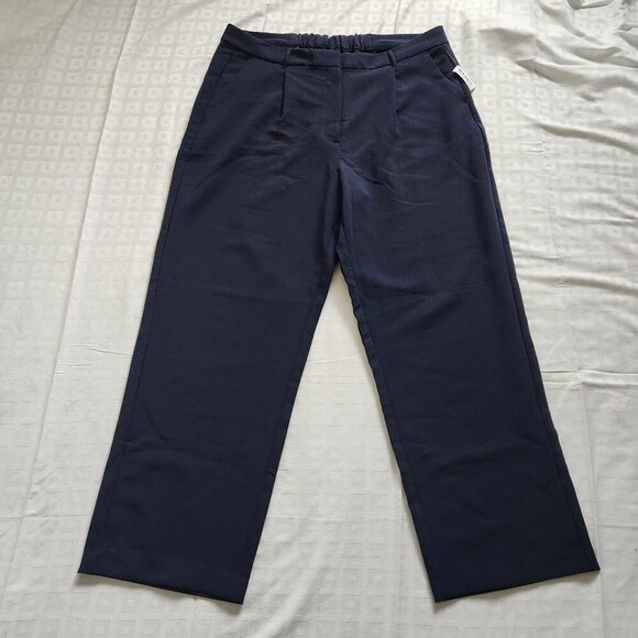 Old Navy Pants - Old Navy Women’s Extra High-Waisted Wide-Leg Trouser Pants Size 4XLT Tall NWT
